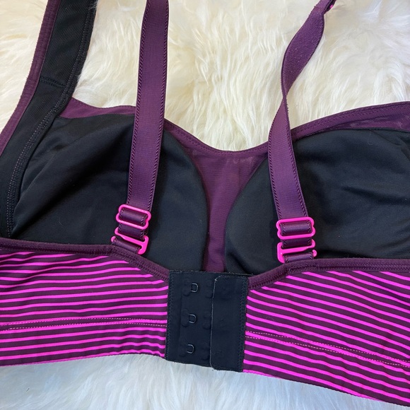 lululemon athletica Purple Striped Sports Bra - Picture 5 of 6